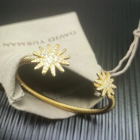 David Yurman Gold 4mm Bracelet - Picture 5 of 5